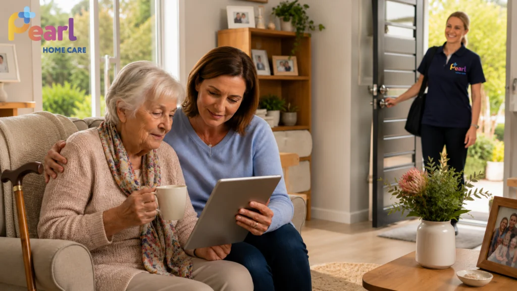 When to Start Home Care consultation with Pearl Home Care